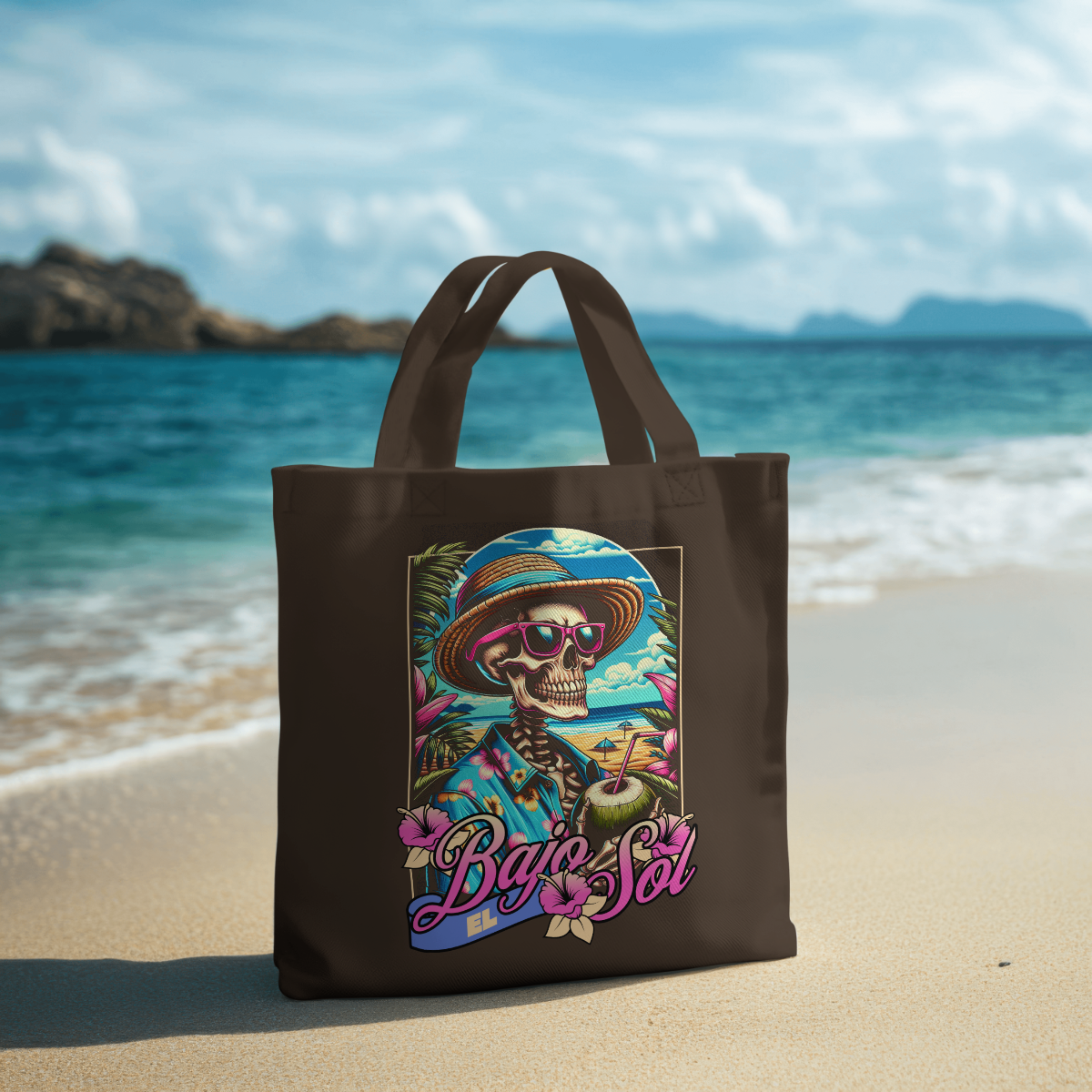 Bolso Esqueleto Bajo El Sol