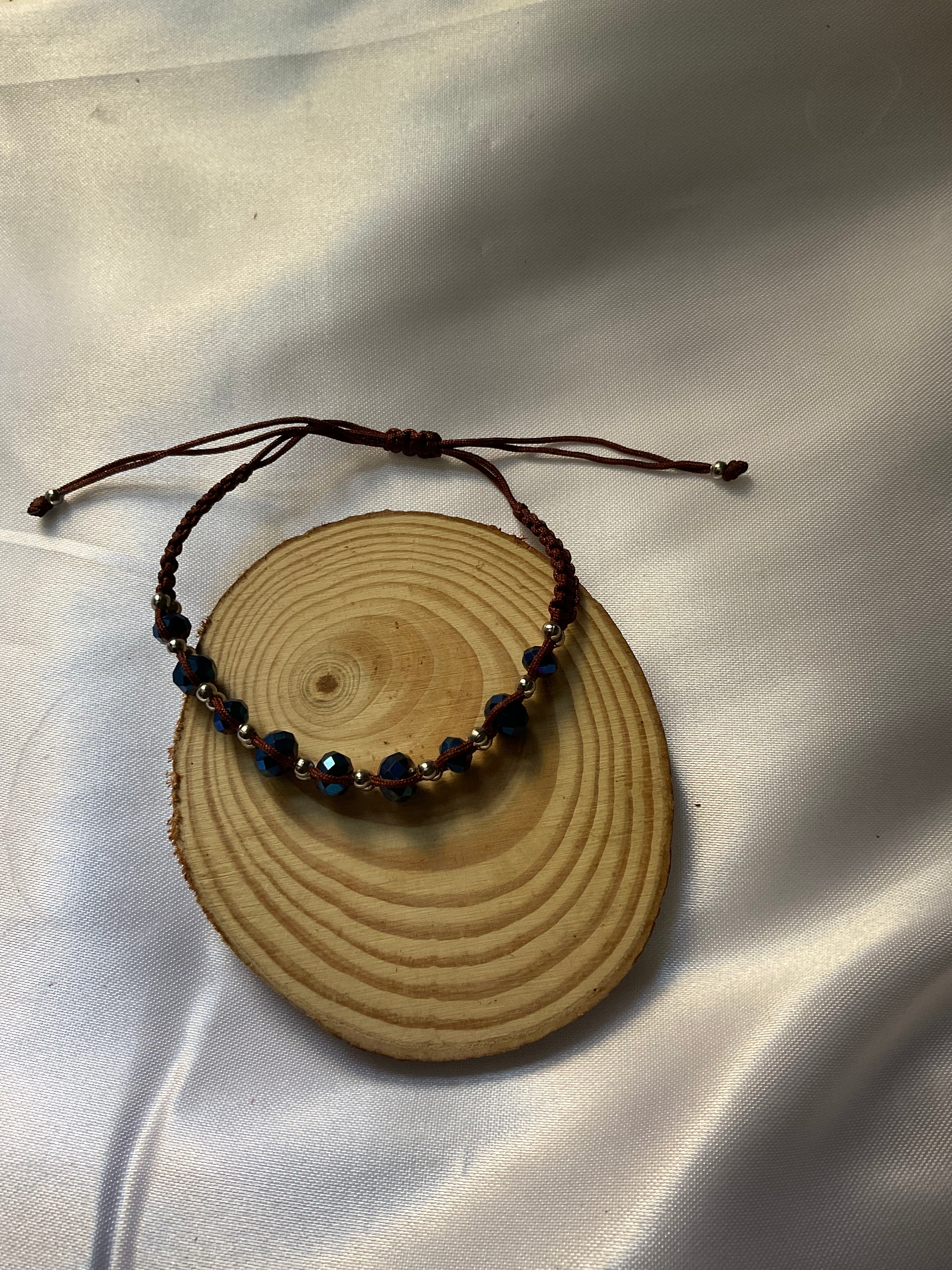 Pulsera Esencia Azul Cristalina